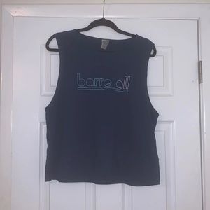 Barre All Cropped Tank Top